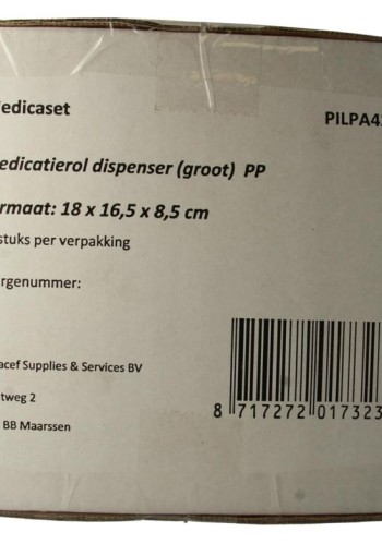 Medica Medicatieroldispenser groot PP (10 Stuks)