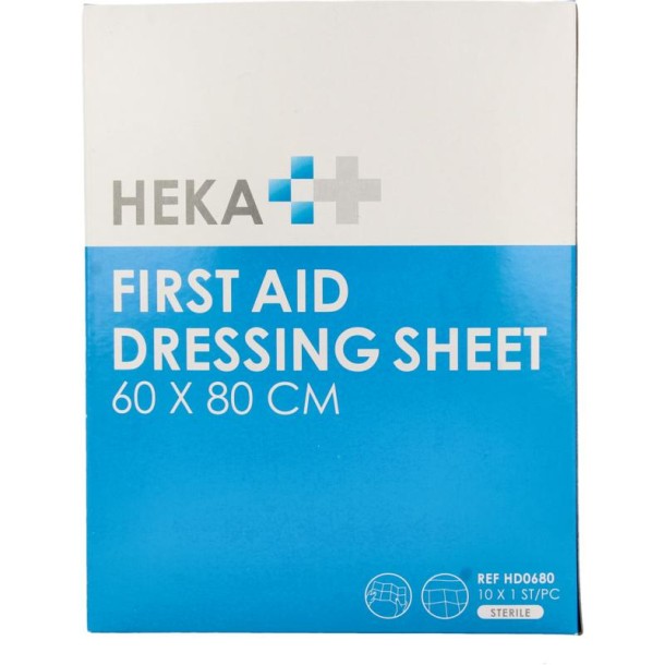 Heka Verbanddoek 60 x 80cm (10 Stuks)