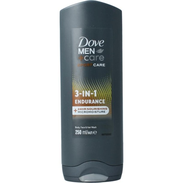 Dove Shower men + care sport endurance 3 in 1 (250 Milliliter)
