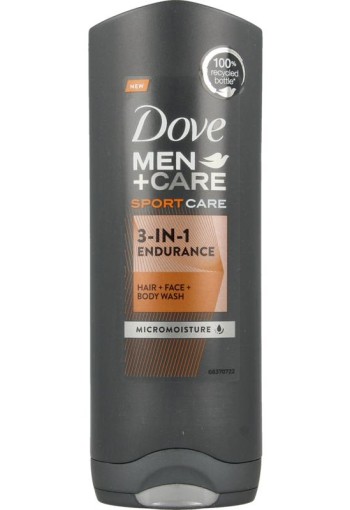 Dove Men showergel endurance comfort (250 Milliliter)