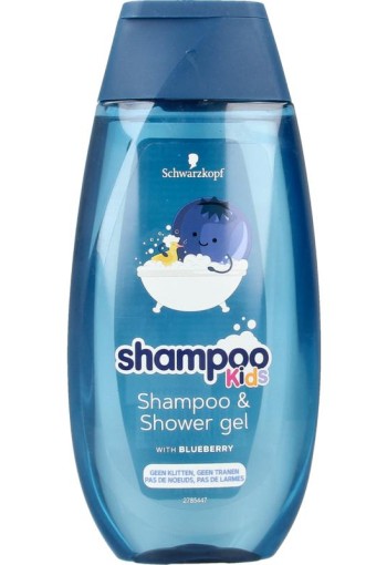 Schwarzkopf Kids blueberry shampoo & showergel (250 Milliliter)