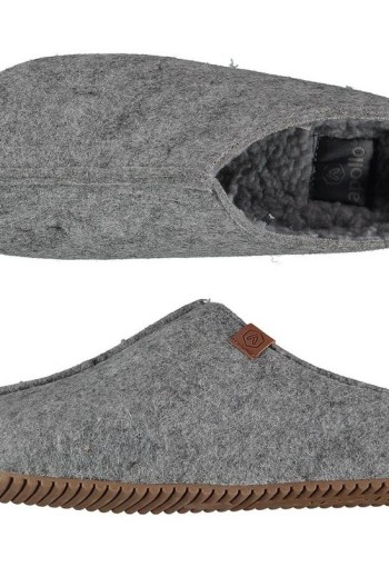 Apollo Zweedse slof grijs maat 37/38 dames (1 Paar)