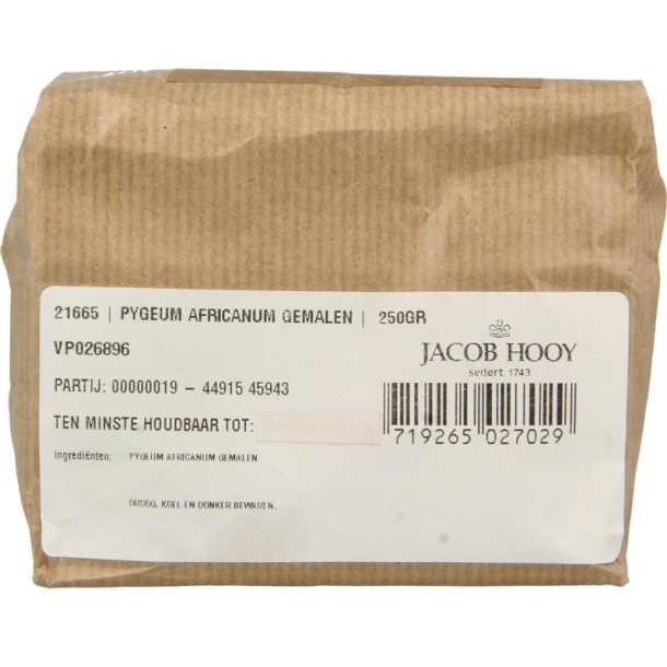 Jacob Hooy Pygeum africanum (250 Gram)