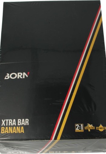 Born Xtra bar banana flavour box 15 x 50 gram (750 Gram)