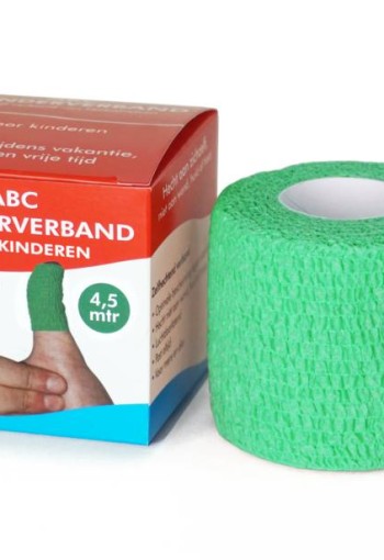 ABC Wondverband Wonderverband groen kinderen (1 Stuks)