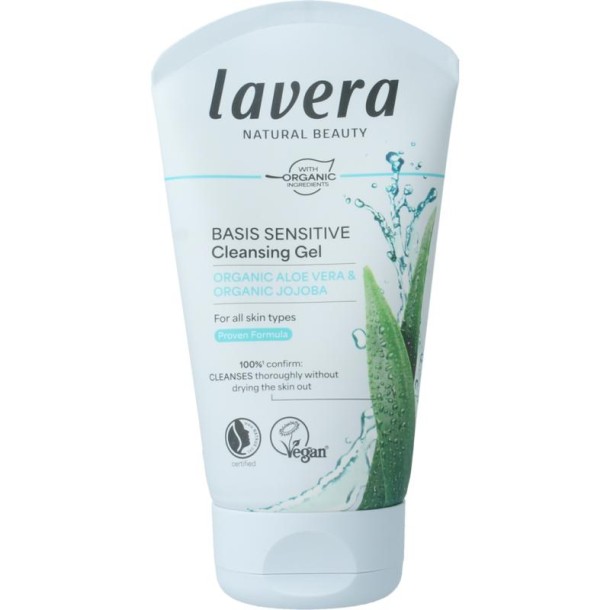 Lavera Basis Sensitive cleansing gel (125 Milliliter)