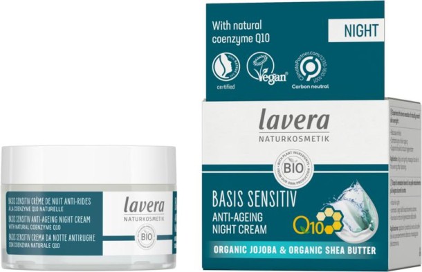 Lavera Basis Q10 night cream EN-IT (50 Milliliter)