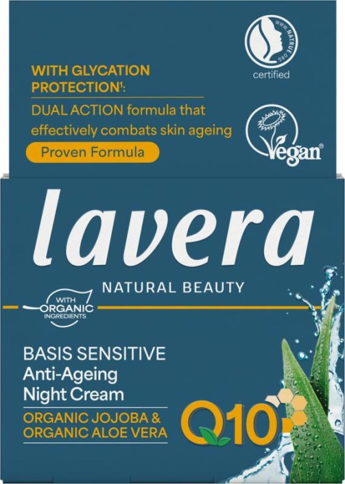 Lavera Basis Sensitive Q10 night cream (50 Milliliter)