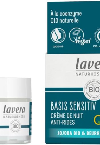 Lavera Basis Q10 night cream FR-GE (50 Milliliter)