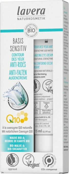 Lavera Basis Q10 eye cream FR-GE (15 Milliliter)