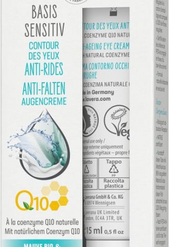 Lavera Basis Q10 eye cream FR-GE (15 Milliliter)