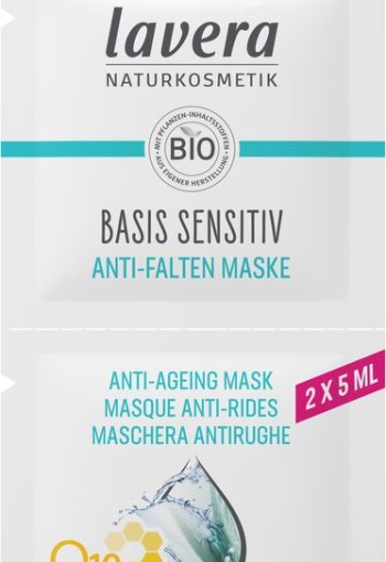 Lavera Basis Q10 mask EN-IT-FR-GE (10 Milliliter)