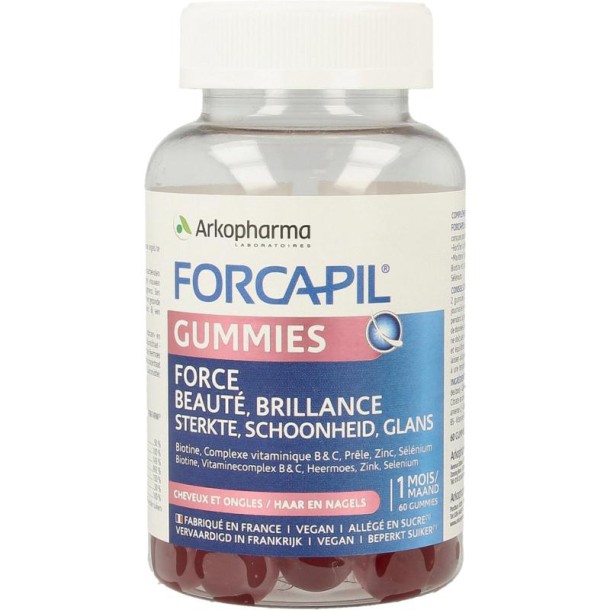 Forcapil Haar en nagel (60 Gummies)
