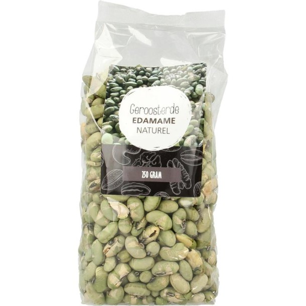 Mijnnatuurwinkel Roasted edamame beans (250 Gram)