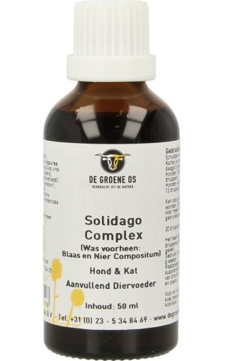Groene Os Solidago complex hond/kat (50 Milliliter)
