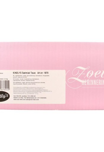 Kindly's Salmiak touw (3500 Gram)