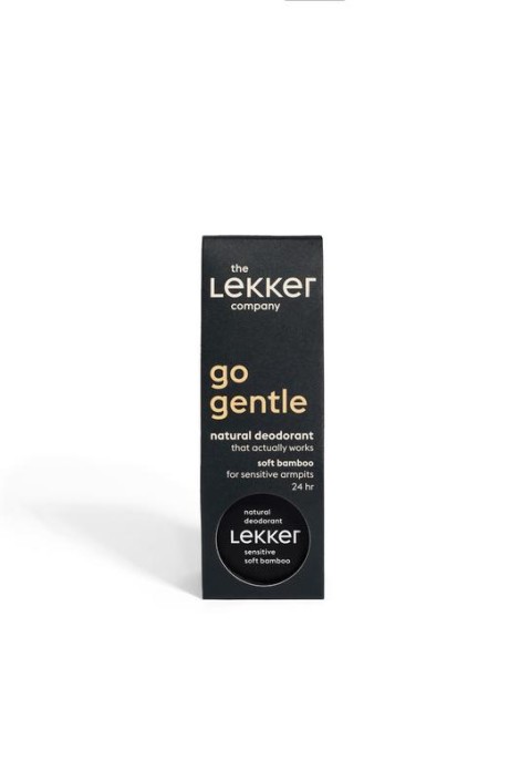 Lekker Company Deodorant natural soft bamboo sensitive skin (30 Gram)