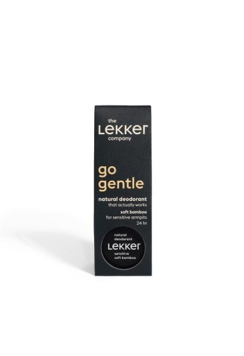 Lekker Company Deodorant natural soft bamboo sensitive skin (30 Gram)