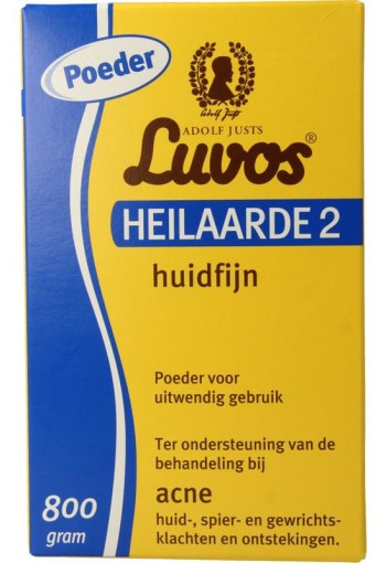 Luvos Heilaarde II huidfijn (uitwendig) (800 Gram)