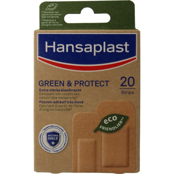 Hansaplast Pleisters green & protect (20 Stuks)