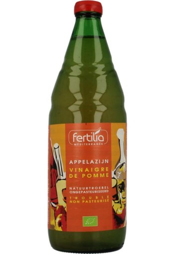 Fertilia Appelazijn natuur troebel (750 Milliliter)