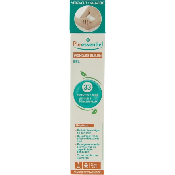 Puressentiel Wondjes en builen gel 33 essentiele olie (20 Milliliter)