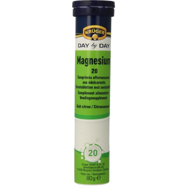 Kruger Magnesium bruistablet (20 Stuks)
