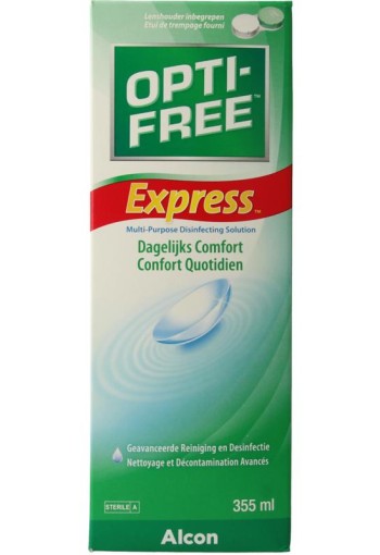 Alcon Optifree express MPDS + lenshouder (355 Milliliter)