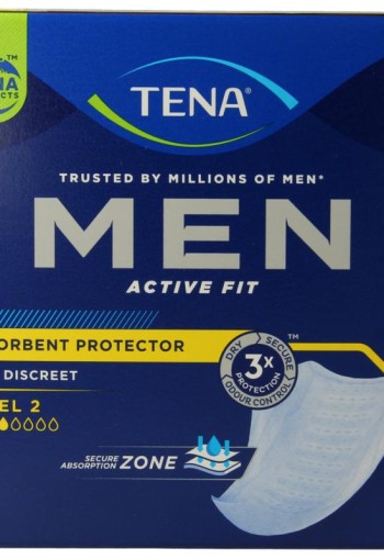 Tena Men active fit level 2 (10 Stuks)