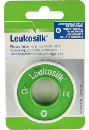 Leukosilk Hechtpleister 1.25cm hangend (1 Stuks)
