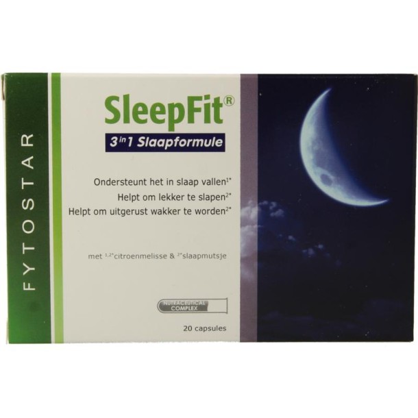Fytostar Sleep fit 3-in-1 (20 Capsules)