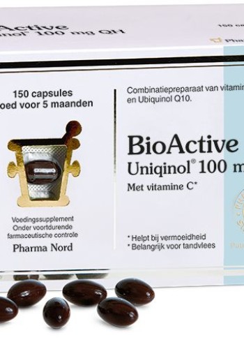 Pharma Nord Bio active uniquinol Q10 100mg (150 Capsules)