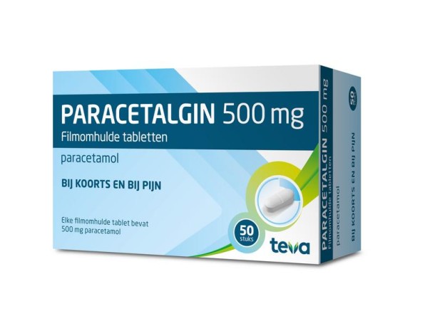 Teva Paracetalgin 500mg (50 Tabletten)