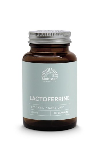 Mattisson Lactoferrine 95% 300mg (60 Vegetarische capsules)
