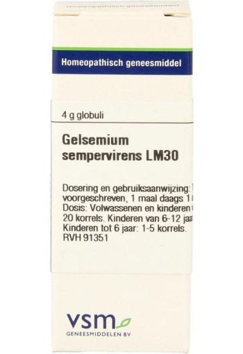 VSM Gelsemium sempervirens LM30 (4 Gram)