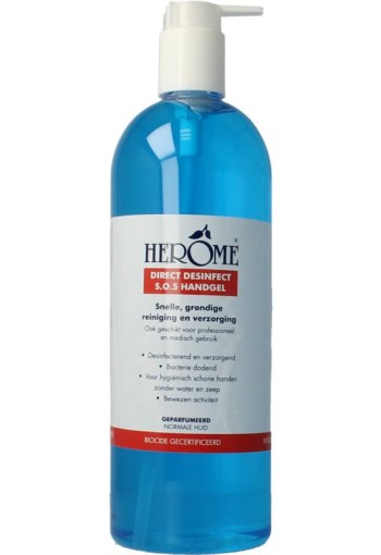 Herome Direct desinfect SOS handgel (1 Liter)