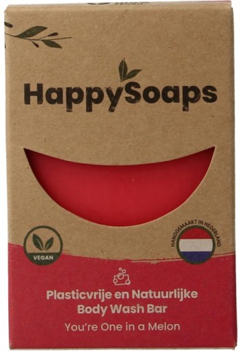 Happysoaps Body bar you're one in a melon (100 Gram)
