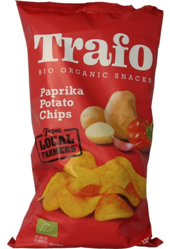 Trafo Chips paprika bio (125 Gram)
