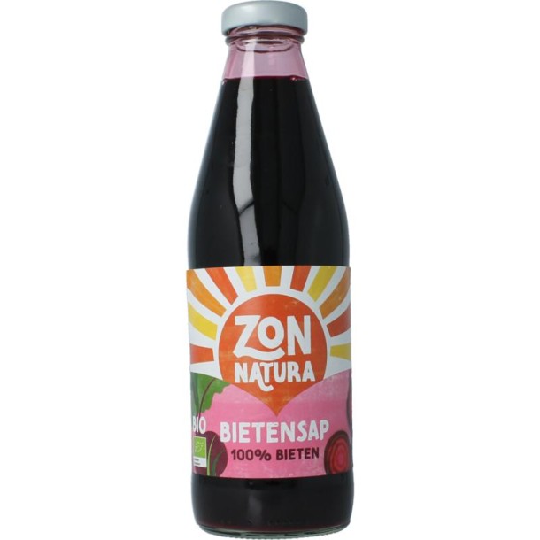 Zonnatura Rode bietensap bio (750 Milliliter)