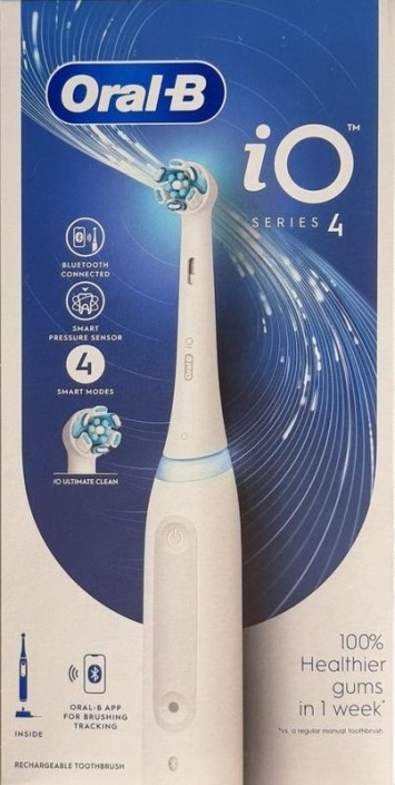Oral B Elektrische tandenborstel iO series 4 white 1 Stuks