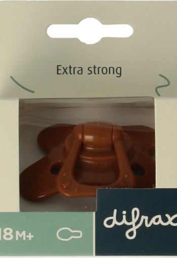 Difrax Fopspeen natural 18+ maanden assorti (1 Stuks)