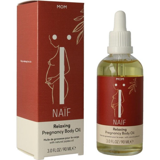 Naif Relaxing pregnancy body oil (90 Milliliter)