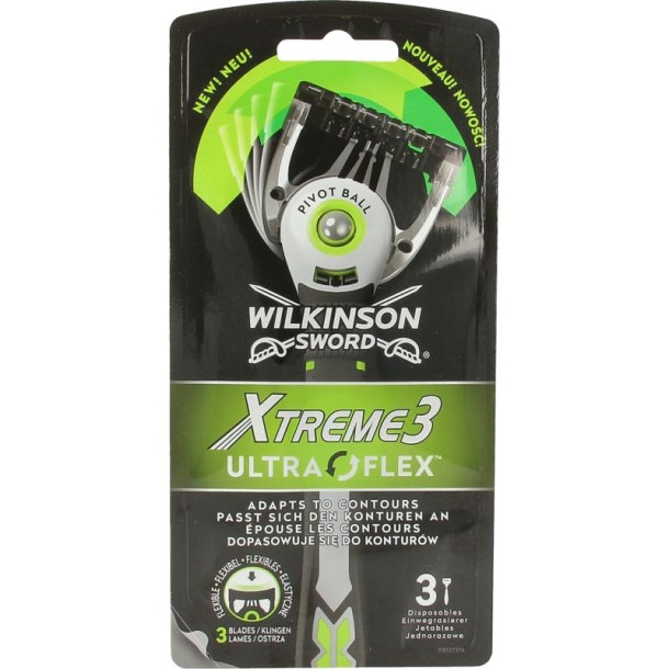 Wilkinson Extreme3 ultraflex mesjes (3 stuks)