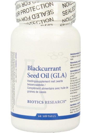 Biotics Zwarte bessenzaad olie (535 Milligram)