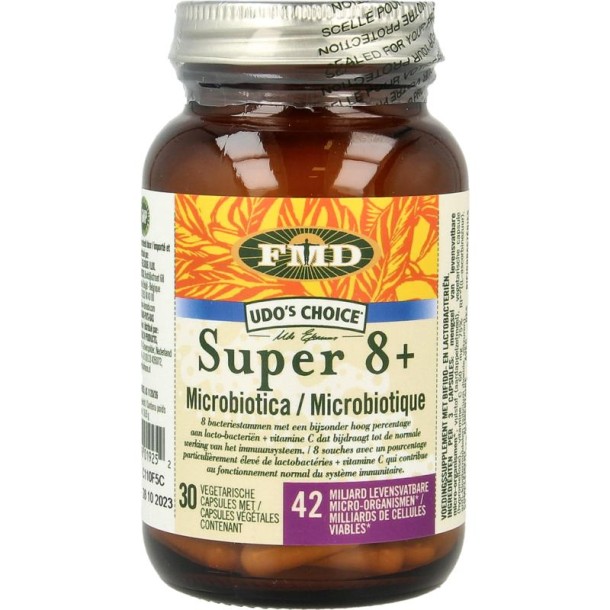 Udo S Choice Super 8+ probiotica (30 Capsules)