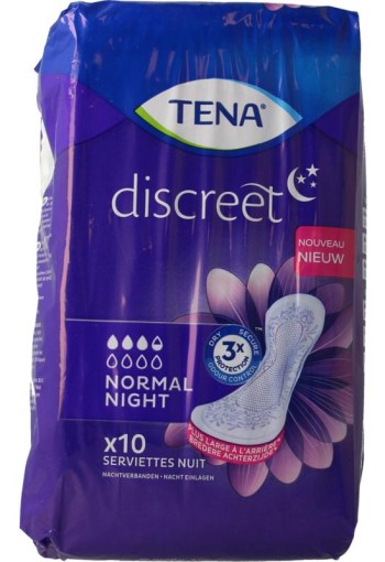 Tena Discreet normal night (10 Stuks)