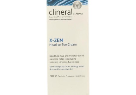 Ahava Clineral x-zem head-to-toe cream (200 Milliliter)