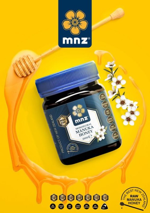 Manuka New Zealand Manuka Honing poster A2 (1 Stuks)