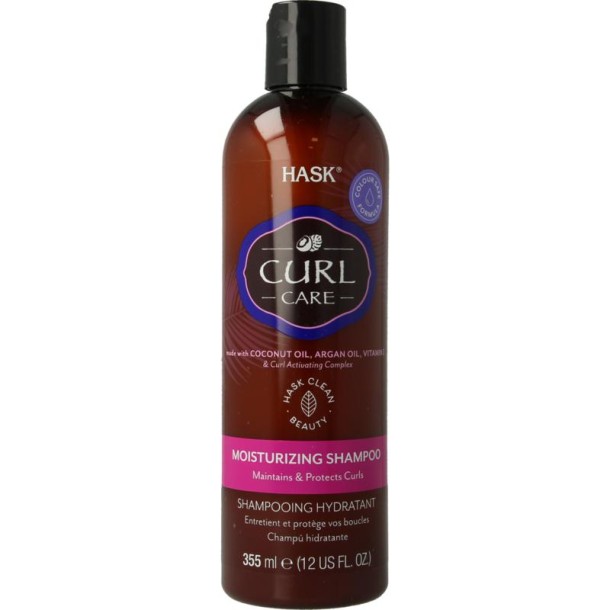 Hask Curl care moisturiser shampoo (355 Milliliter)