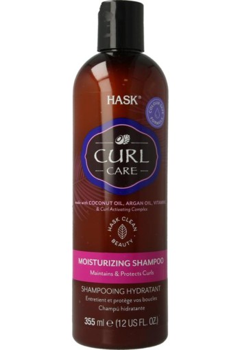 Hask Curl care moisturiser shampoo (355 Milliliter)